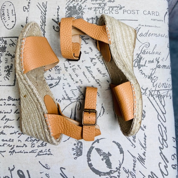 J. Crew Leather Corsica Espadrilles - Picture 2 of 6